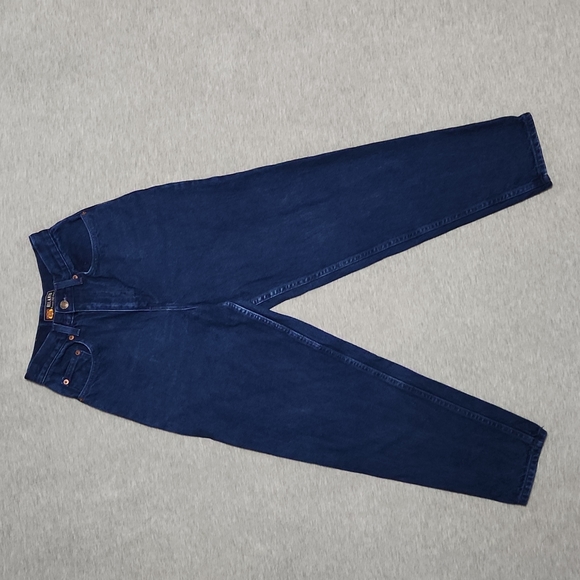 Vintage Denim - Vintage Route 66 Petite Relaxed Fit High-Rise Tapered Leg "Mom" Jeans